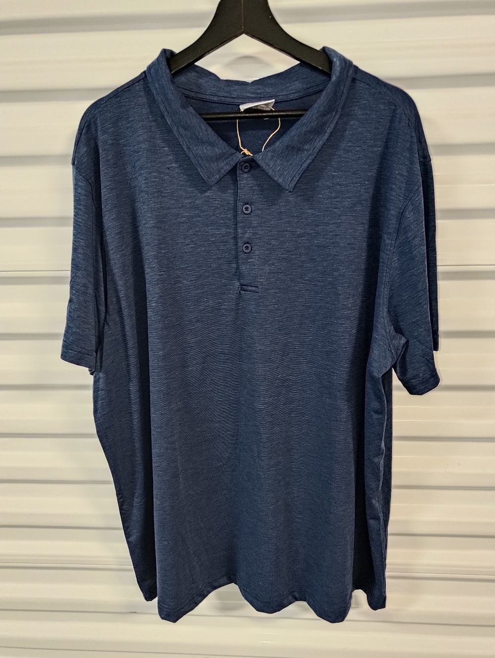 Avenue Performance Solid Short Sleeve Polo Shirt 2XL NWT